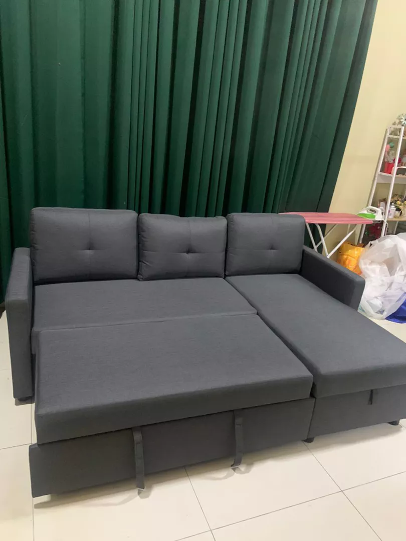 L-Shaped Sofa L Shape Sofa Bed — gambar 3