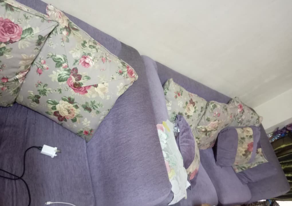 Sofa 3+ 2 Seater Purple — gambar 5